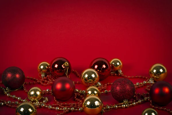 Decoração de Natal vermelho — Fotografia de Stock