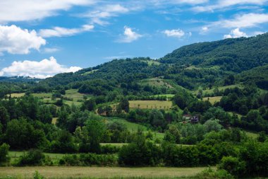 güzel dağlık manzara