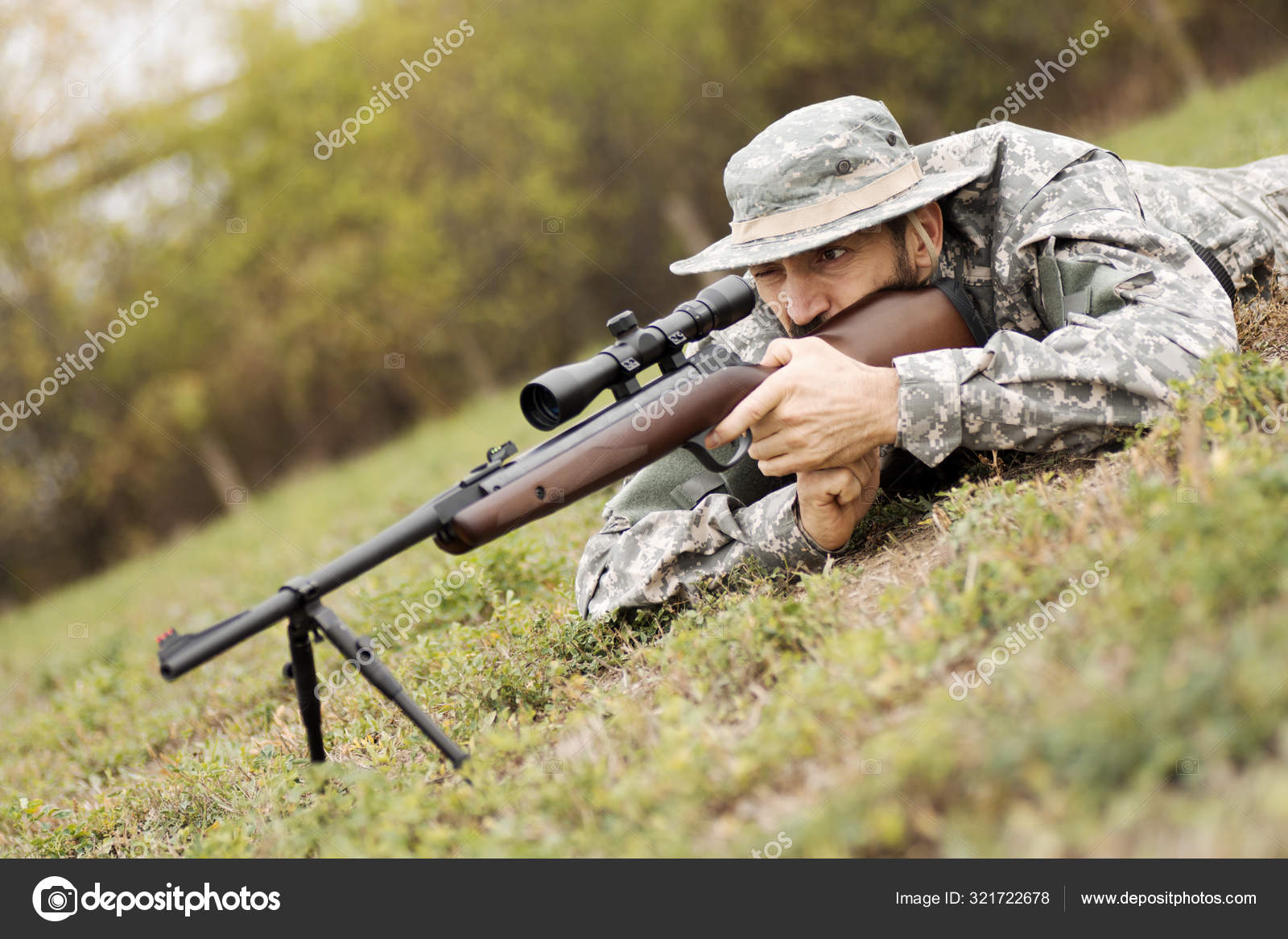 Aiming With Sniper Stock Photo Image By C Gyurma Aiming With Sniper Stock Photo Image By C Gyurma