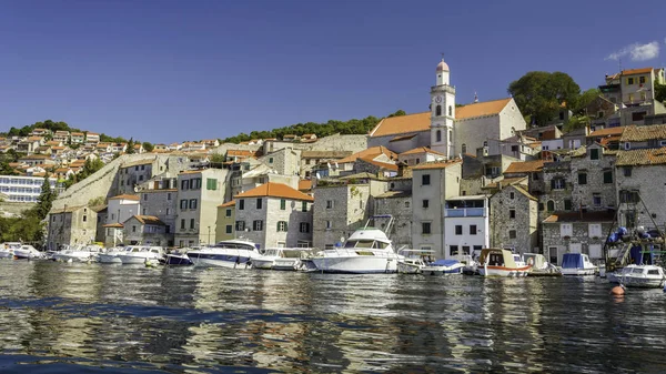 Sibenik z moře — Stock fotografie