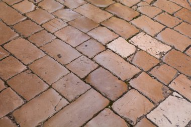 Kırmızı Cobbled taşı