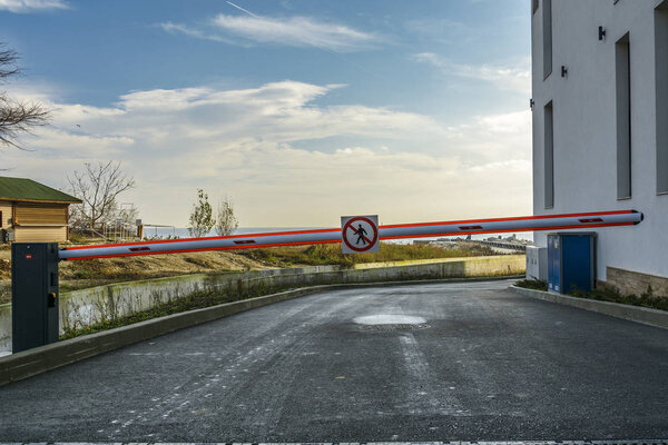 Barrier no pedestrian