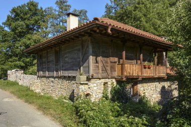 Tipik Bulgaristan evde Stranca Nati Mladejko Köyü