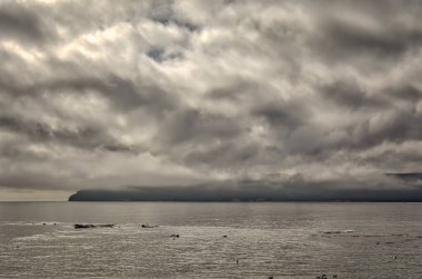 Galata Varna plaja dramatik peyzaj