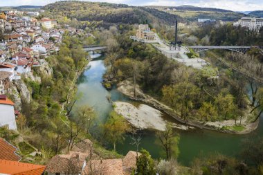 veliko tarnovo, havadan görünümü