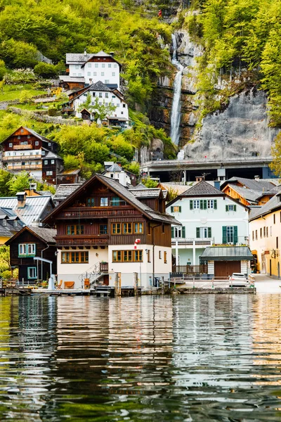 Австрія Історичне Село Галльштат Сайт Світової Спадщини Unesco Старої Європейської — стокове фото