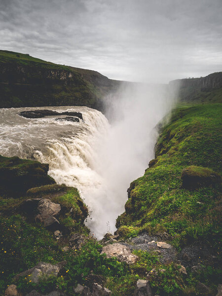 Gullfoss waterfall