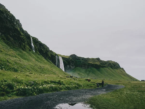 Seljalandsa river — Stock Photo