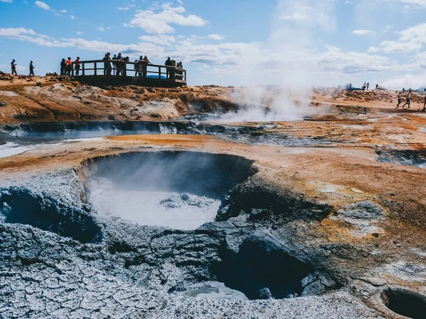 Озеро Myvatn — Stock Photo