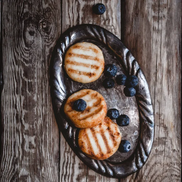 Curd fritters — Stock Photo, Image