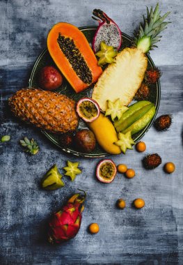 papayas ve carambola