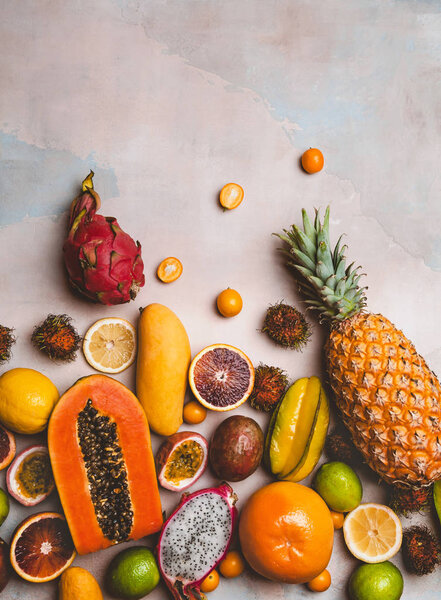 tropical fruits