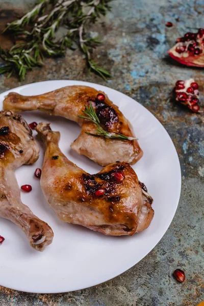 Grilled chicken — Stock Photo