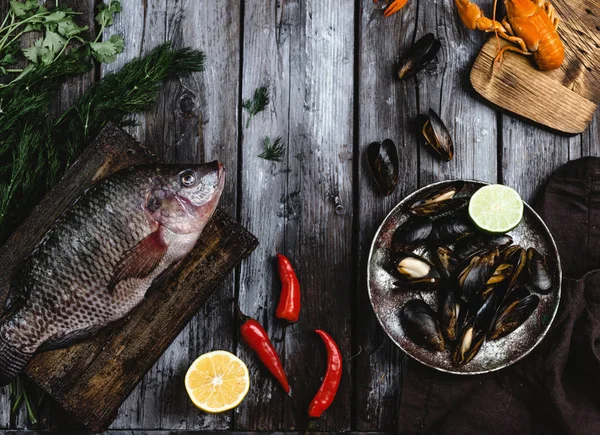 Seafood — Stock Photo