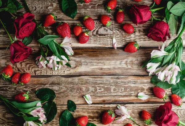 Erdbeeren — Stockfoto