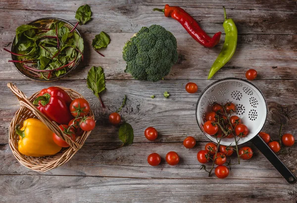 Comida vegetariana - foto de stock