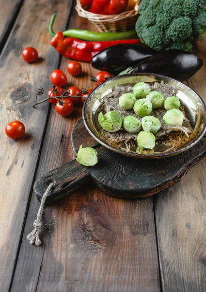 Brussel sprouts — Stock Photo