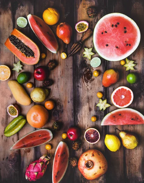 Frutas diferentes - foto de stock