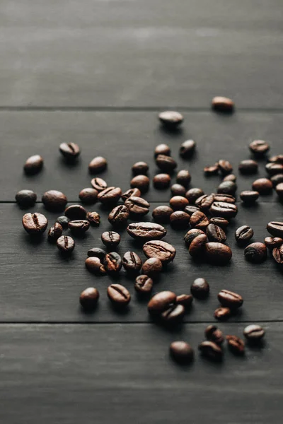 Close View Roasted Coffee Beans — Stock Photo, Image