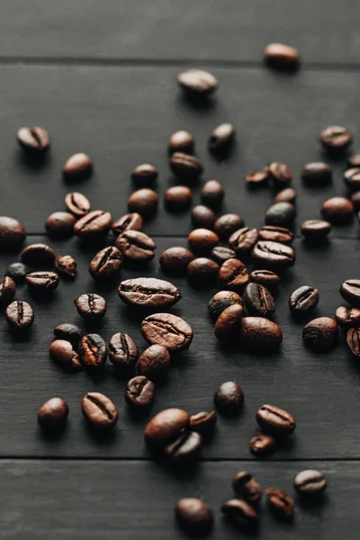Close View Roasted Coffee Beans — Stock Photo, Image