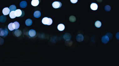 yuvarlak bokeh arka plan christmas Lights