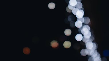 yuvarlak bokeh arka plan christmas Lights