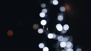 yuvarlak bokeh arka plan christmas Lights