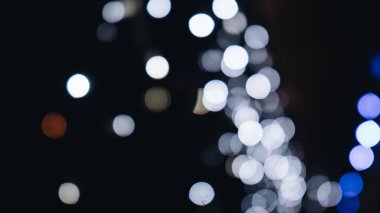 yuvarlak bokeh arka plan christmas Lights