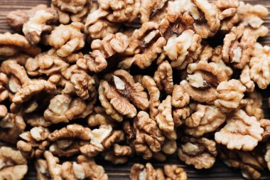 Kabuklu ceviz, sağlıklı beslenme kavramı yığını