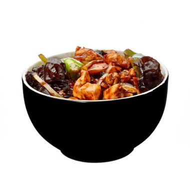 baharatlı tavuk sıcak plate.asian gıda