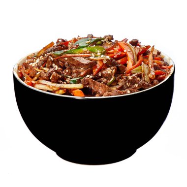 kereviz ve susam ile gevrek Dana