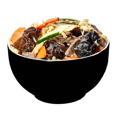 Kulak-ahşap ile sığır eti