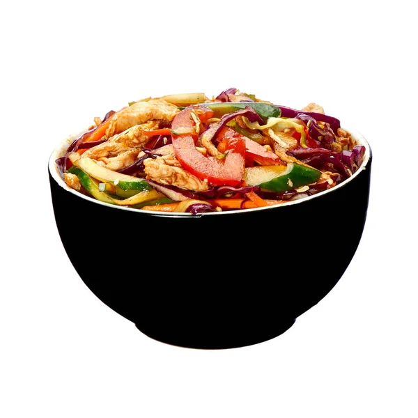 Sebzeli tavuk salatası