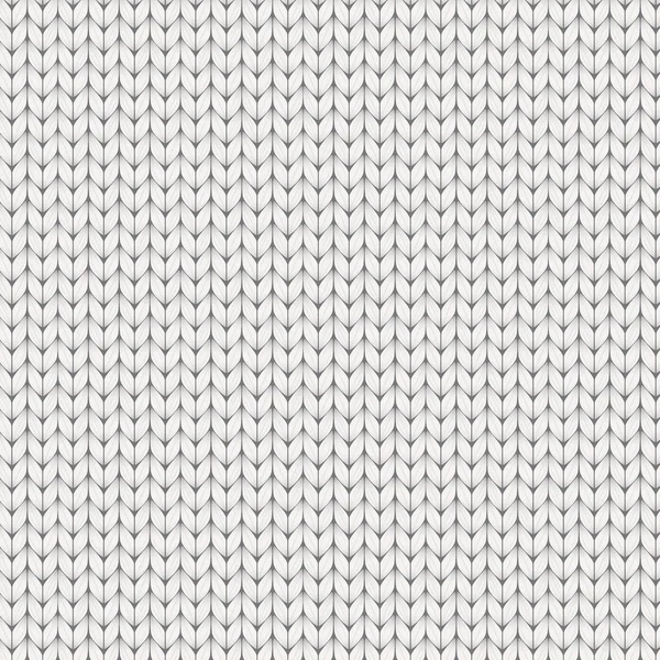 White knitted texture. Vector Graphics