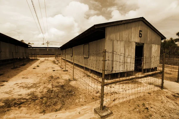 Vecchia Prigione Infestata Abbandonata — Foto Stock