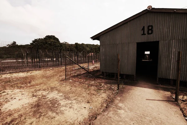 Старая Заброшенная Тюрьма — стоковое фото