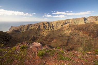 Los Roques kayalar La Gomera, Kanarya Adaları, İspanya