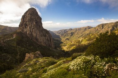 Los Roques kayalar La Gomera, Kanarya Adaları, İspanya