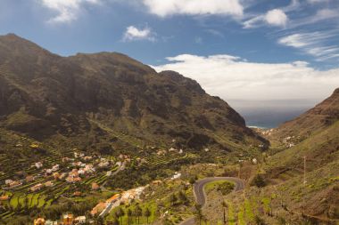 Los Roques kayalar La Gomera, Kanarya Adaları, İspanya