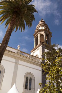 Şehir Atlantik Okyanusu, sahil Tenerife, Tenerife, Kanarya Adaları, İspanya