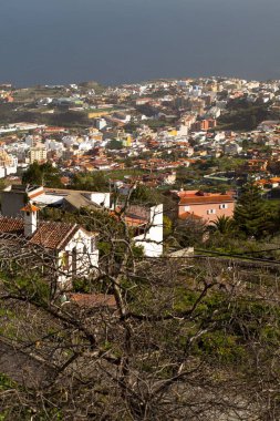 Şehir Atlantik Okyanusu, sahil Tenerife, Tenerife, Kanarya Adaları, İspanya