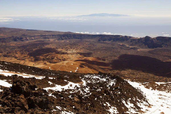 Pico Del Teide Tenerife Kanári Szigetek Spanyolország — Stock Fotó