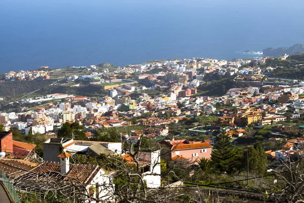 Şehir Atlantik Okyanusu Sahil Tenerife Tenerife Kanarya Adaları Spanya — Stok fotoğraf