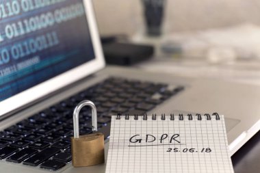 Genel veri koruma Yönetmeliği Gdpr kavramı - 201 yeni hukuk