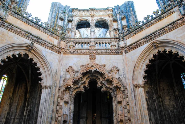 Aspect Magnifique Unique Monastère Dominicain Batalha — Photo