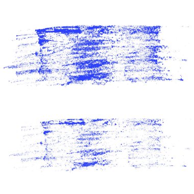 İki soyut vektör fırçalar. Grunge Fırçalar. Dikkatsiz bir test, doku boya, duvar eski doku oluşturmak için. Vektör eps 10.