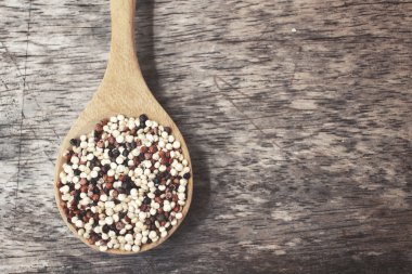 Quinoa tohum yakın çekim