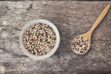 Quinoa tohum yakın çekim