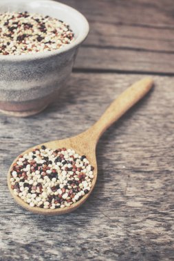 Quinoa tohum yakın çekim
