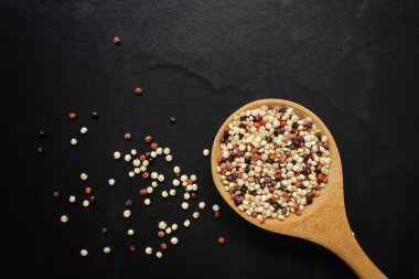 İzole quinoa yakın çekim